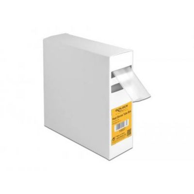Delock 19937 gaine thermorétractable transparente 25,4 mm 2:1 4 m