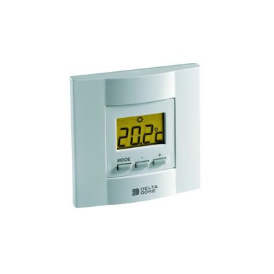 DELTA DORE Thermostat d'ambiance filaire à touches pour chaudière TYBOX 21