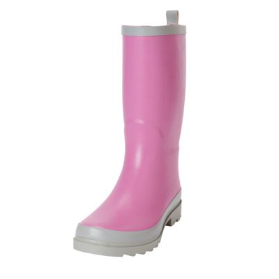 Demi-bottes caoutchouc Verve mauve Taille 40