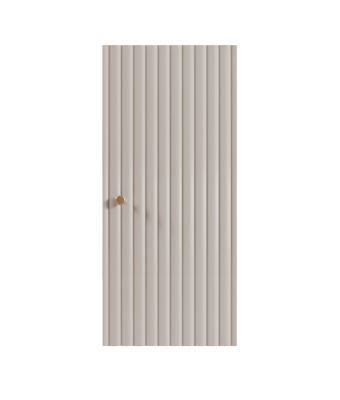 Demi-colonne de salle de bain 35 cm, Cachemire, poignées argentées, 35 x 27 x 68 cm