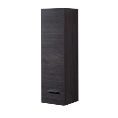 Demi Colonne De Salle De Bains Chene Fonce Nida 25 Cm Castorama