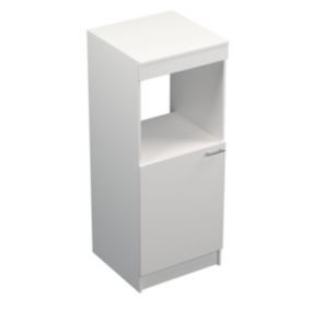 Demi-colonne pour four Primalight 1 porte L. 60 cm blanc