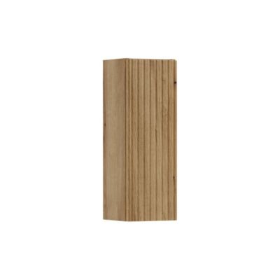 Demi colonne salle de bain VANO 57 cm chene suspendue 1 porte