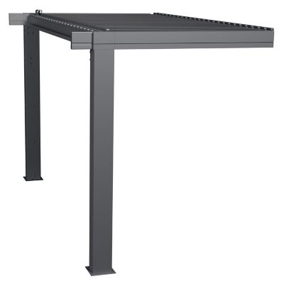 Demi extension latérale pour pergola Hespéride Majae 3,6 x 3,6 m