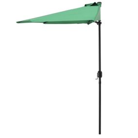 Demi-parasol Vert 300cm x 150cm x 230cm casa.pro