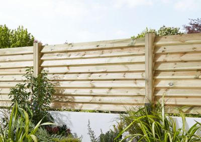 Demi poteau bois Lemhi 4,5 x 9 x h.240 cm pour pose persienne
