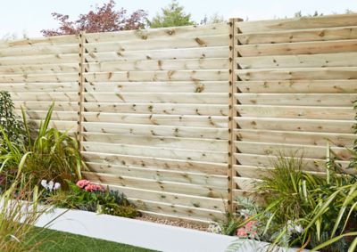 Demi poteau bois Lemhi 4,5 x 9 x h.240 cm pour pose persienne
