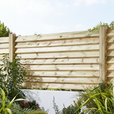 Demi poteau bois Lemhi 4,5 x 9 x h.240 cm pour pose persienne