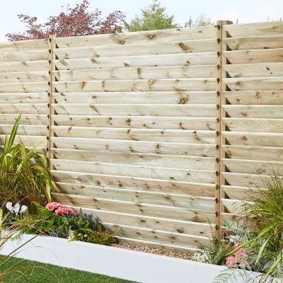 Demi poteau bois Lemhi 4,5 x 9 x h.240 cm pour pose persienne