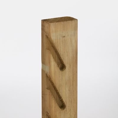 Demi poteau bois Lemhi 4,5 x 9 x h.240 cm pour pose persienne