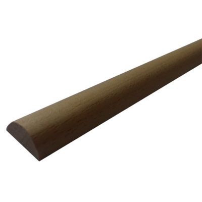 Demi rond sapin raboté 9 x 4,5 mm L.2 m