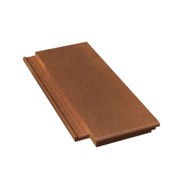 Demi tuile Nobilée palissandre terre cuite Monier