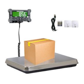 Denagram - Balance industrielle pour colis 120Kg avec écran LCD alimenté par batterie et USB