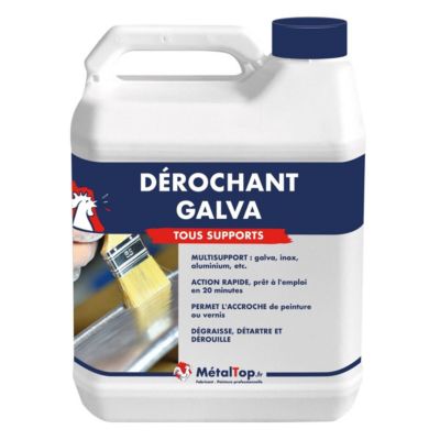 Derochant Galva Aluminium Chrome Béton - 20 L - Métaltop