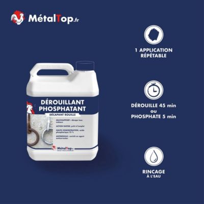 Derouillant Phosphatant - 1 L - Métaltop