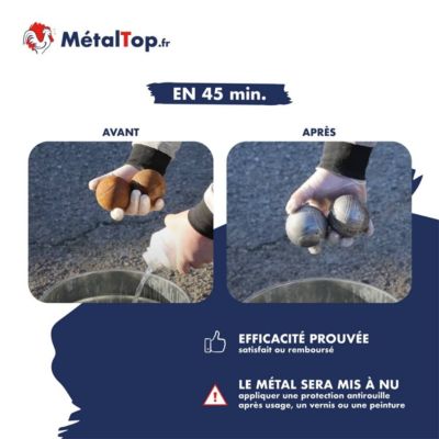 Derouillant Phosphatant - 1 L - Métaltop