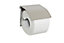 Dérouleur de papier toilette en métal taupe Diani