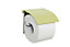 Dérouleur de papier toilette en métal vert Diani