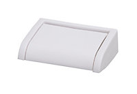 Dérouleur de papier toilette plastique blanc Palmi