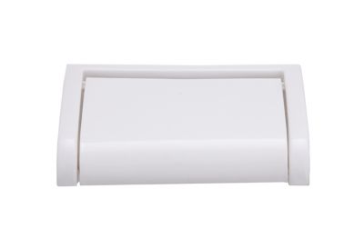 Dérouleur de papier toilette plastique blanc Palmi