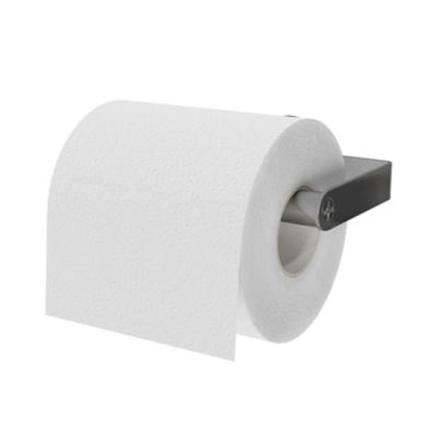 Dérouleur de papier toilette adhésif easy Chic simili cuir Noir - Déco  salle de bain - Eminza