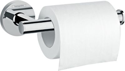 Dérouleur papier toilette Hansgrohe Logis Universal montage mural en laiton surface chromé