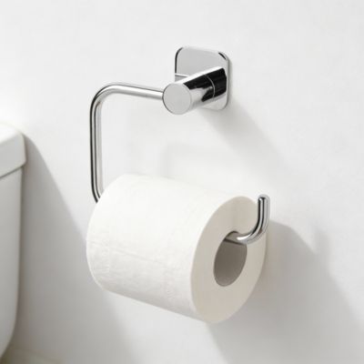 Dérouleur papier toilette Koros acier chromé GoodHome