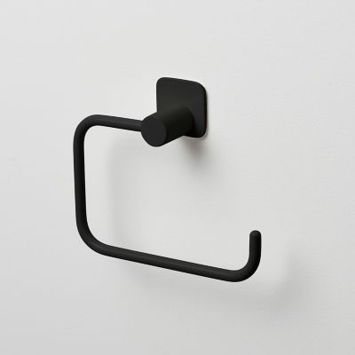 Dérouleur papier toilette Koros acier noir GoodHome