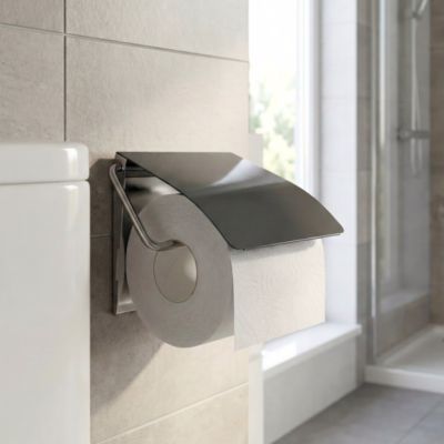 Dérouleur papier toilette Koros Anthracite GoodHome