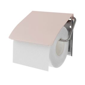 Dérouleur papier toilette sur pied en métal doré - Conforama