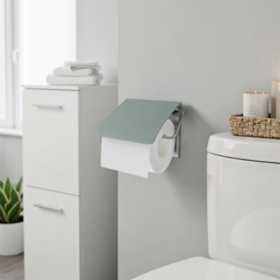 Dérouleur papier toilette Koros Vert de gris GoodHome