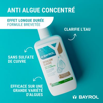 Desalgin Classic Bayrol 3L pour Piscine