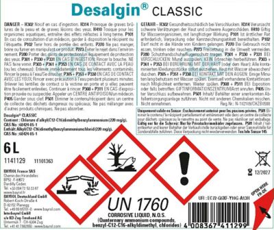 Desalgin classic Bayrol 6L
