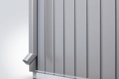 Descente d'eaux pluviales pour abri de jardin Biohort AvantGarde gris quartz (2 pièces)