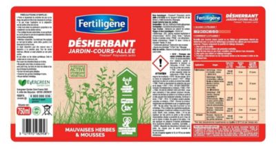 Désherbant concentré Fertiligène 750ml