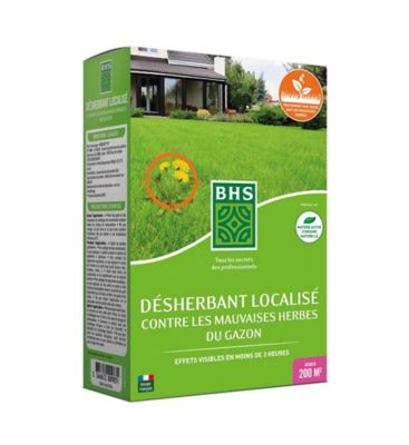 Désherbant gazon BHS 450 ml pour 200m²