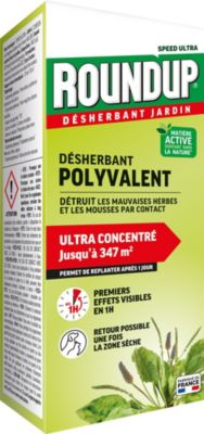 Désherbant polyvalent concentré Round Up 800ml