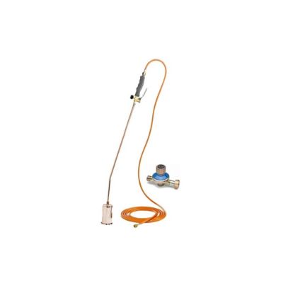Desherbeur thermique à gaz + Détendeur propane + Tuyau gaz 5mètres Bruleur 60 mm KEMPER