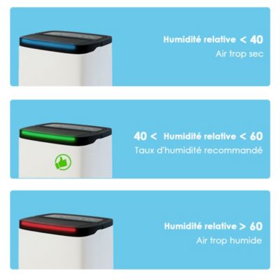 Déshumidificateur d'air à compresseur Rohan 50L/J 200m²