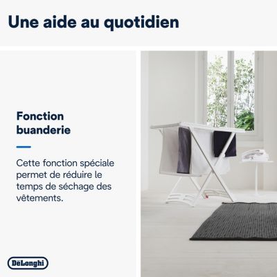 Déshumidificateur Delonghi DEXD 216F 16L/J 30m²