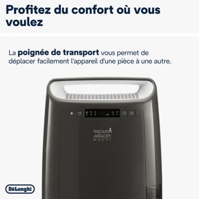 Déshumidificateur Delonghi DEXD 216F 16L/J 30m²