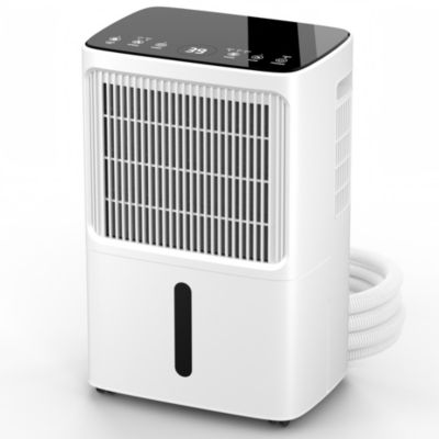 Deshumidificateur - Dry Pro Plus - Blanc - Déshumidifie jusqu'à 16 litres par jour