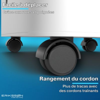 Deshumidificateur - Dry Pro Plus - Blanc - Déshumidifie jusqu'à 16 litres par jour