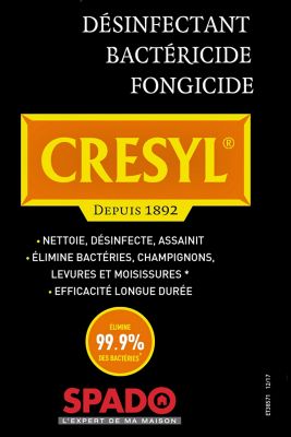 Désinfectant bactéricide fongicide 500ml CRESYL