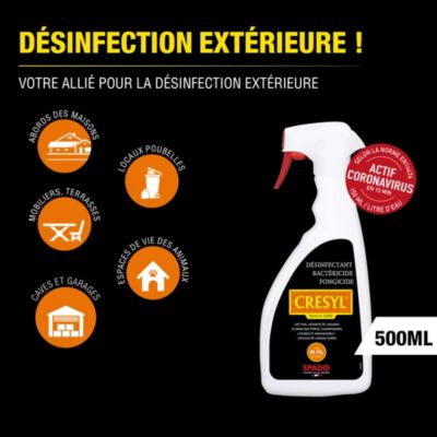 Désinfectant bactéricide fongicide Cresyl Spado 500ml
