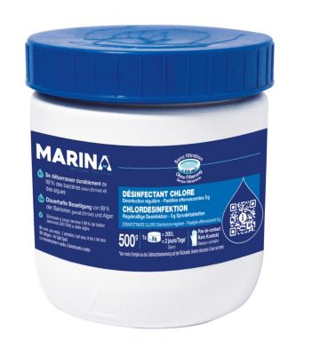 Désinfectant Chlore piscinettes pastilles effervescentes 5g