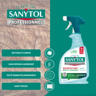 Désinfectant multi-usages eucalyptus Sanytol 0,75L