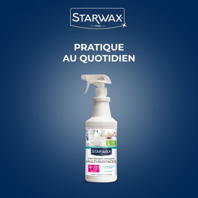 Désinfectant nettoyant multi-surfaces Starwax 1L
