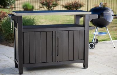 Desserte Barbecue XL Cuisine Exterieure Grande Capacite 207L