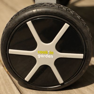 Desserte - COOK'IN GARDEN - Nova 110 - Avec crédence - 100% métal